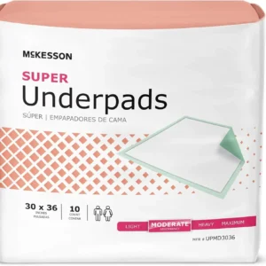 Super Underpads, Ontinence Bed Pads 30"" X 36"" [100 Count], Moderate Absorbency, Disposable Chux Pads For Adults, Elderly, And